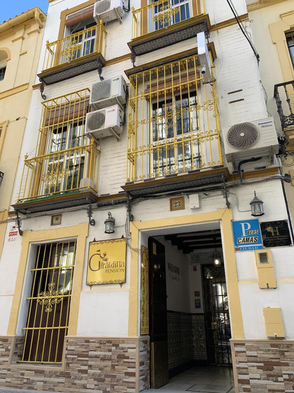 Giraldilla Hotell Sevilla Eksteriør bilde